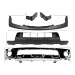 Replacement 5-Piece Kit, Bumper, Chrome, Includes (1) Bumper, (2) Bumper Bracket, (1) Bumper Trim, and (1) Valance - Image 23