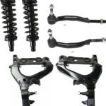 TrueDrive 6-Piece Kit Control Arms with Loaded Struts, and Tie Rod Ends