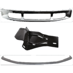 Replacement 3-Piece Kit, Bumper, Chrome, Includes (1) Bumper, (1) Bumper Bracket, and (1) Bumper Trim