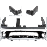 Replacement 4-Piece Kit, Bumper, For Models With Off Road Package, Chrome, Includes (1) Bumper, (2) Bumper Bracket, and (1) Bumper Retainer