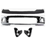 Replacement 4-Piece Kit, Bumper, Chrome, Includes (1) Bumper, (2) Bumper Bracket, and (1) Bumper Cover