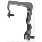 Replacement 3-Piece Kit, Bumper, Powdercoated Black, Includes (1) Bumper and (2) Bumper Bracket - Image 10