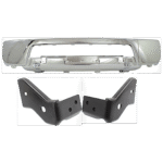 Replacement 3-Piece Kit, Bumper, Chrome, Includes (1) Bumper and (2) Bumper Bracket