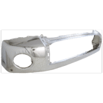 Replacement 3-Piece Kit, Bumper, Chrome, Includes (1) Bumper and (2) Headlight Filler - Image 5