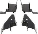 Replacement 5-Piece Kit, Bumper, Chrome, Includes (1) Bumper and (4) Bumper Bracket - Image 3