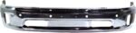 Replacement 2-Piece Kit, Front, Lower Bumper, For Models With Two Piece Bumper Type, Chrome, Includes (1) Bumper and (1) License Plate Bracket - Image 2