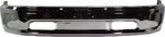 Replacement 2-Piece Kit, Front, Lower Bumper, Chrome, Includes (1) Bumper and (1) License Plate Bracket - Image 2