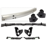 Replacement 8-Piece Kit Bumper Reinforcement, Aluminum, Includes (4) Bumper Bracket, (1) Bumper Reinforcement, and (3) Bumper Retainer - Image 21