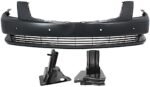 Replacement 3-Piece Kit, Front Primed Bumper Cover, Includes (2) Bumper Bracket and (1) Bumper Cover