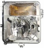 Replacement 6-Piece Kit, Driver and Passenger Side Halogen Headlight, With bulb(s), Without HID Lamps, OE Replacement, Includes (1) Bumper Cover, (1) Grille Assembly, (2) Fog Light and (2) Headlight - Image 2