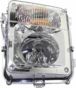 Replacement 4-Piece Kit, Driver Side Halogen Headlight, With bulb(s), Without HID Lamps, OE Replacement, Includes (1) Bumper Cover, (1) Grille Assembly, (1) Fog Light and (1) Headlight - Image 2