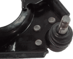 TrueDrive 8-Piece Kit Front, Driver and Passenger Side, Upper and Lower Control Arm, 2-Wheel ABS, Four Wheel Drive, includes Tie Rod Ends and Wheel Hubs - Image 6