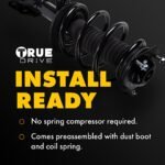 TrueDrive 12-Piece Kit Front, Driver and Passenger Side Fully Loaded Struts Includes Control Arms, Sway Bar Links, Tie Rod Ends, and Wheel Hubs, Sedan - Image 19