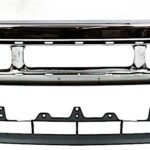 Replacement 4-Piece Kit, Front Bumper, Chrome, Includes (1) Bumper, (2) Bumper Bracket, and (1) Valance