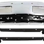 Replacement 3-Piece Kit, Front Bumper, Chrome, Includes (1) Bumper and (2) Bumper Bracket