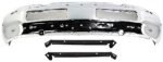 Replacement 3-Piece Kit, Front Bumper, Chrome, Includes (1) Bumper and (2) Bumper Bracket