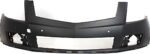 Replacement 4-Piece Kit, Front, Upper and Lower Upper - Primed, Lower - Textured Bumper Cover, Includes (2) Bumper Bracket and (2) Bumper Cover - Image 2