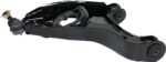 TrueDrive 6-Piece Kit Front, Driver and Passenger Side, Lower Control Arm Kit, Includes (2) Control Arm and (4) Tie Rod End - Image 3