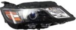 Replacement 3-Piece Kit Driver and Passenger Side Halogen Headlight, With bulb(s), OE Replacement, Includes (2) Headlight and (1) Bumper Cover - Image 2