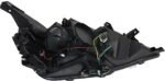 Replacement 3-Piece Kit Driver and Passenger Side Halogen Headlight, With bulb(s), 1st Design, OE Replacement, Includes (2) Headlight and (1) Bumper Cover - Image 4
