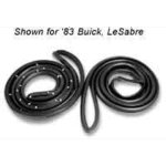 Metro Moulded KIT-081324-C1389 Weatherstrip Seal - Door Seal, Direct Fit, 2-Piece Kit - Image 7