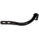 Replacement 5-Piece Kit, Bumper, Painted Black, Includes (1) Bumper, (2) Bumper Bracket, (1) Bumper Trim, and (1) Valance - Image 3