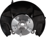 Replacement 4-Piece Kit Front, Driver and Passenger Side Steering Knuckle, With Bearing, With Dust Shield, Includes (2) Control Arm and (2) Knuckle - Image 10