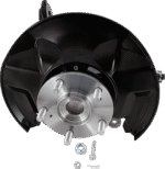 Replacement 4-Piece Kit Front, Driver and Passenger Side Steering Knuckle, With Bearing, With Dust Shield, Includes (2) Control Arm and (2) Knuckle - Image 6