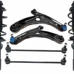 TrueDrive 6-Piece Kit Front, Driver and Passenger Side, Lower Control Arm with Shock Absorber and Strut Assembly and Sway Bar Links