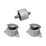 Lemfoerder KIT-082224-C452 Driver and Passenger Side Motor Mount, 3-Piece Kit