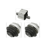 Lemfoerder KIT-082224-C455 Driver and Passenger Side Motor Mount, 3-Piece Kit