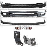 Replacement 7-Piece Kit, Bumper, Paint to Match, Includes (1) Bumper, (2) Bumper Bracket, (1) Bumper Filler, (2) Turn Signal Light, and (1) Valance