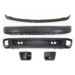 Replacement 5-Piece Kit, Bumper, Primed, Includes (1) Bumper, (2) Bumper End, and (2) Valance
