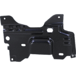 Replacement 6-Piece Kit, Front Bumper, Powdercoated Black, Includes (1) Bumper, (2) Bumper Bracket, (2) Bumper Trim, and (1) License Plate Bracket - Image 4