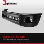 Replacement 6-Piece Kit, Front, Upper Textured Bumper Cover, Includes (1) Bumper, (4) Bumper Bracket, and (1) Bumper Cover - Image 14