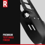 Replacement 6-Piece Kit, Front, Upper Textured Bumper Cover, Includes (1) Bumper, (4) Bumper Bracket, and (1) Bumper Cover - Image 16