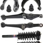 TrueDrive 8-Piece Kit Front, Driver and Passenger Side, Upper and Lower Control Arm with Ball Joints and Loaded Struts