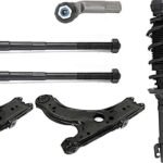 TrueDrive 8-Piece Kit Front, Driver and Passenger Side, Lower Control Arms with Loaded Struts and Tie Rod Ends