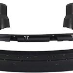 Replacement 4-Piece Kit, Rear Textured Bumper Cover, Includes (1) Bumper Cover, (1) Bumper Cover Support, and (2) Bumper End
