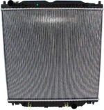 Replacement 5-Piece Kit Radiator, 6.0L Engine, Aluminum Core, Plastic Tank, includes Radiator Cap, Radiator Hose, and Thermostat - Image 2