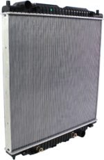 Replacement 5-Piece Kit Radiator, 6.0L Engine, Aluminum Core, Plastic Tank, includes Radiator Cap, Radiator Hose, and Thermostat - Image 4