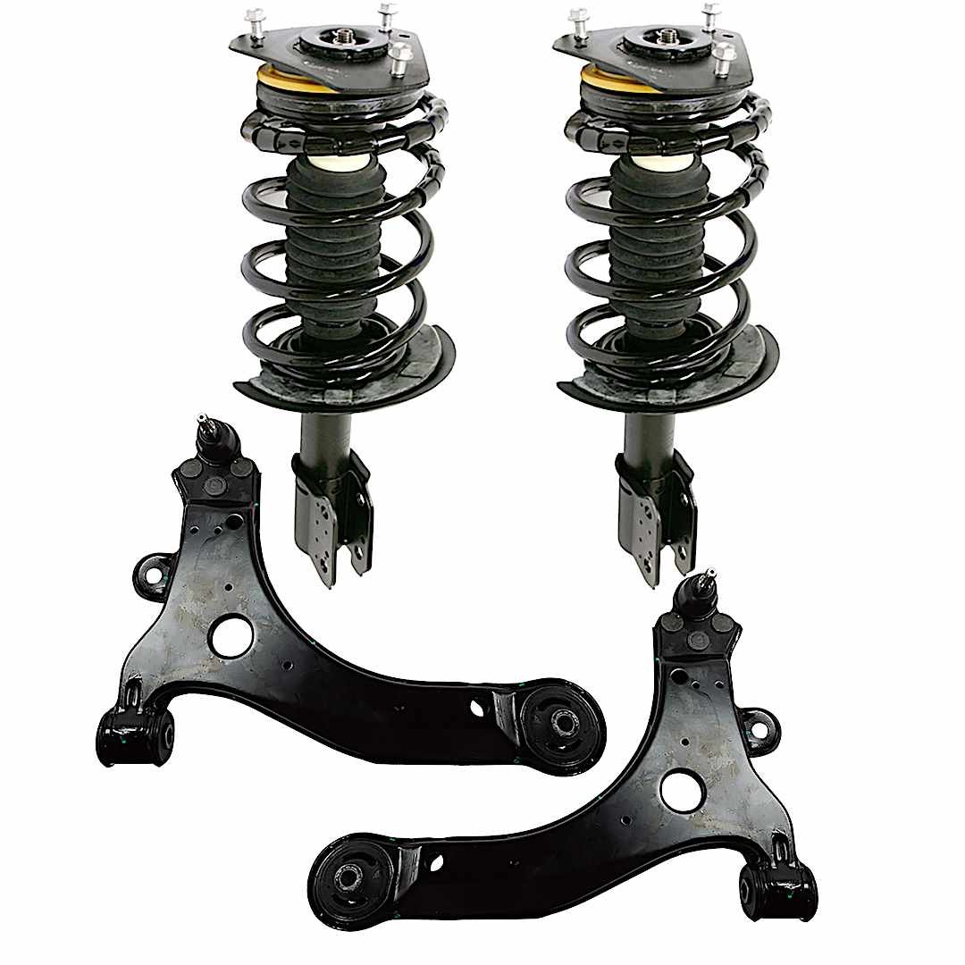kit-091918-02_1.jpg TrueDrive 4-Piece Kit Front, Driver and Passenger Side Control Arm with Shock Absorber and Strut Assembly, For Models with 24mm Bar Diameter - Image 1