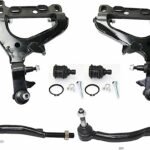 TrueDrive 6-Piece Kit Front, Driver and Passenger Side, Lower Control Arm Kit, Includes (2) Ball Joint, (2) Control Arm, and (2) Tie Rod End