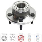 TrueDrive 8-Piece Kit Front, Driver and Passenger Side, Lower Control Arm Kit, Includes (2) Control Arm, (4) Tie Rod End, and (2) Wheel Hub - Image 8