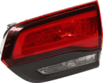 Replacement 4-Piece Kit Rear, Upper and Lower Primed Bumper Cover, Includes (2) Bumper Cover and (2) Tail Light - Image 3