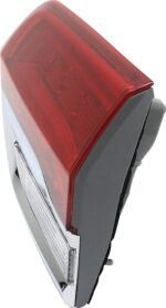 Replacement 4-Piece Kit Driver and Passenger Side, Inner Halogen Tail Light, With bulb(s), Includes (2) Bumper Cover and (2) Tail Light - Image 11
