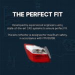 Replacement 4-Piece Kit, Driver and Passenger Side, Inner Halogen Tail Light, With bulb(s), Mounts on Liftgate, OE Replacement, CAPA Certified, Includes (2) Bumper Cover and (2) Tail Light - Image 24