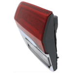 Replacement 4-Piece Kit Driver and Passenger Side, Inner Halogen Tail Light, With bulb(s), Includes (2) Bumper Cover and (2) Tail Light - Image 3