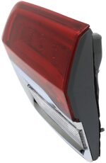 Replacement 4-Piece Kit Rear, Upper and Lower Primed Bumper Cover, Includes (2) Bumper Cover and (2) Tail Light - Image 2