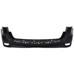 Replacement 4-Piece Kit Rear, Upper and Lower Primed Bumper Cover, Includes (2) Bumper Cover and (2) Tail Light - Image 5
